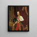 L'empereur Ferdinand Ier d'Autriche - Ferdinand Georg Waldmüller — ingelijst kunstwerk aan de muur