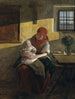 Rust op zondag - Ferdinand Georg Waldmüller — weergave van het kunstwerk