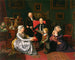 L'Adoption - Ferdinand Georg Waldmüller — weergave van het kunstwerk