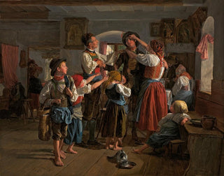 Ferdinand Georg Waldmller - The Conscripts Farewell.webp