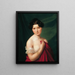 L'actrice de cour Sophie Müller - Ferdinand Georg Waldmüller — ingelijst kunstwerk aan de muur