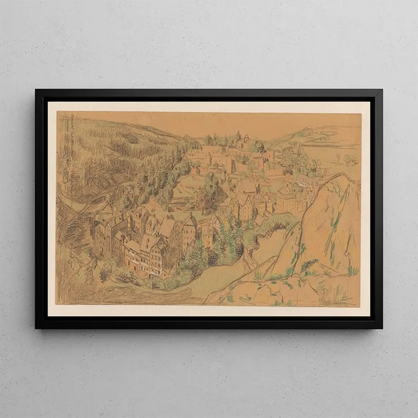 Ferdinand Hart Nibbrig - Stad in de Eifel.webp