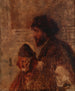 Studie van een hoofd - Ferdinand Heilbuth — weergave van het kunstwerk