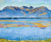 Landschapschilderij van Montana met de Becs de Bosson en de Rchy-vallei - Ferdinand Hodler — weergave van het kunstwerk