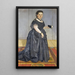 Portret van Maria Rosa Krebs-Schüpbach - Ferdinand Hodler — ingelijst kunstwerk aan de muur