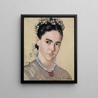 Ferdinand Hodler - Portrait Of Marie Elise BernhardHodler.webp