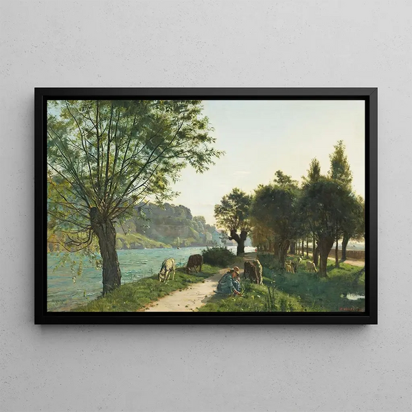 Ferdinand Hodler - Schafe Am Sentier Des Saules.webp