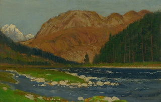 Ferdinand Katona - Landscape by the Danube.webp
