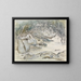 Rivage rocheux baigné par le Parahyba - Ferdinand Keller — ingelijst kunstwerk aan de muur