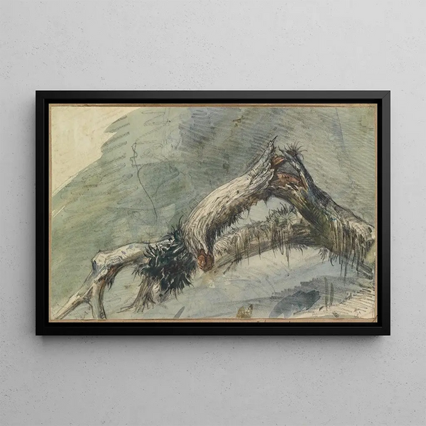 Ferdinand Keller - Geborstener Ast.webp