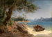 Landschap aan de Kust bij Rio de Janeiro - Ferdinand Keller — weergave van het kunstwerk