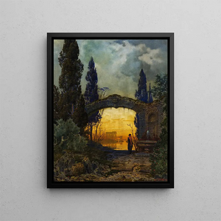 Ferdinand Knab - Arcadian landscape.webp