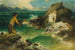 Zeemeerminnen - Ferdinand Leeke — weergave van het kunstwerk