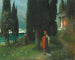 Rustige avond - Ferdinand Leeke — weergave van het kunstwerk