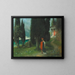 Rustige avond - Ferdinand Leeke — ingelijst kunstwerk aan de muur
