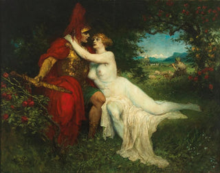 Ferdinand Leeke - Tannhuser and Venus in the Venusberg scene from Richard Wagners opera.webp