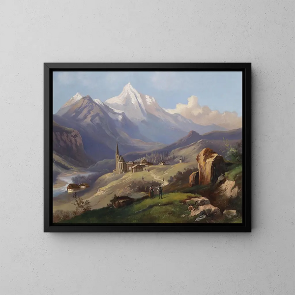 Sang sacré - Ferdinand Lepié — ingelijst kunstwerk aan de muur