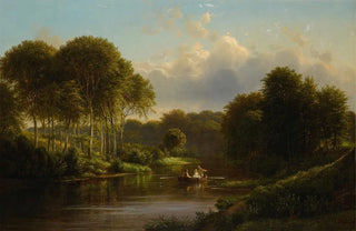 Ferdinand Richardt - Boating on the Susquehanna.webp