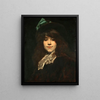 Ferdinand Roybet - Portrait de Juana Romani.webp
