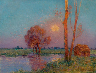 Ferdinand du Puigaudeau - Coucher de Soleil en Brire.webp