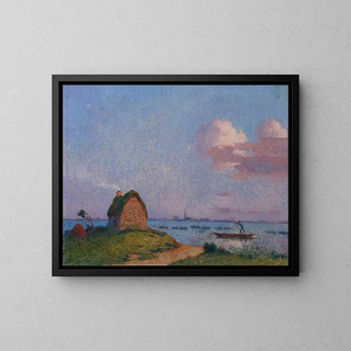 Ferdinand du Puigaudeau - Crpuscule en Brire.webp