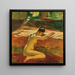 Een odalisque - Ferencz Eisenhut — ingelijst kunstwerk aan de muur