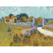 Reproductie van het schilderij Ferme en Provence - Vincent van Gogh