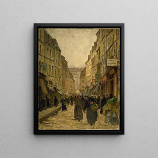 Fernand Maillaud - La rue Mouffetard.webp