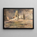 Le Beffroi d'Arras 1916 - Fernand Sabatté — ingelijst kunstwerk aan de muur
