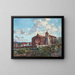 Kapel van Ischilín - Fernando Fader — ingelijst kunstwerk aan de muur