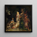 Figuren in een park - Adolphe Monticelli — ingelijst kunstwerk aan de muur