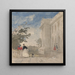 Figuren op een terras - Alfred Elmore — ingelijst kunstwerk aan de muur