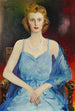 Portret van Else Prior Havemann - Filipp Malyavin — weergave van het kunstwerk