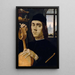 Portret van een musicus - Filippino Lippi — ingelijst kunstwerk aan de muur