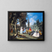 Concert dans un jardin - Filippo Falciatore — ingelijst kunstwerk aan de muur