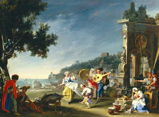 Filippo Falciatore - Tarantella at Mergellina.webp