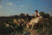 L'Abreuvée - Filippo Palizzi — weergave van het kunstwerk