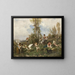 Lente - Filippo Palizzi — ingelijst kunstwerk aan de muur