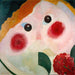 Meisje met boterbloemen - Theo van Doesburg — weergave van het kunstwerk