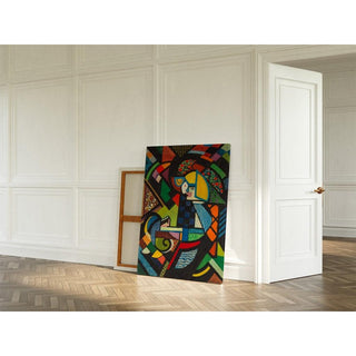 Fille dans un fauteuil à bascule - Henry Lyman Sayën | Reproduction Tableau Décoration murale affiche copie
