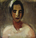 Fille de Californie I - Helene Schjerfbeck — weergave van het kunstwerk