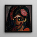 Egyptisch meisje schilderij - Alexej von Jawlensky — ingelijst kunstwerk aan de muur