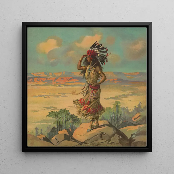 Fille indienne - Campbell Metzger Jacobson