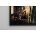 Reproductie van het schilderij Johannes Vermeer - Meisje dat een brief leest bij een open raam
