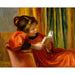 Reproductie van het schilderij Meisje dat leest - Pierre-Auguste Renoir