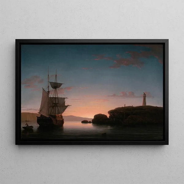 Fitz Henry Lane - Lighthouse at CamdenMaine.webp