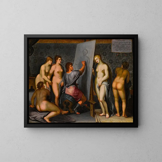 Flemish School - Zeuxis painting Helen.webp