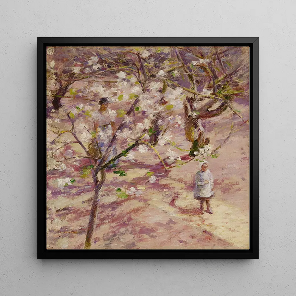 Theodore Robinson - Blossoms at Giverny.webp