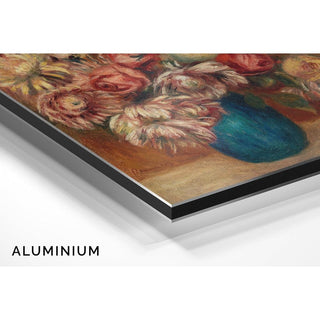 Fleurs dans un vase vert - Pierre-Auguste Renoir | Reproduction Tableau Décoration murale affiche copie