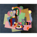 Reproductie van het schilderij Bloemen en vruchten - Georges Valmier